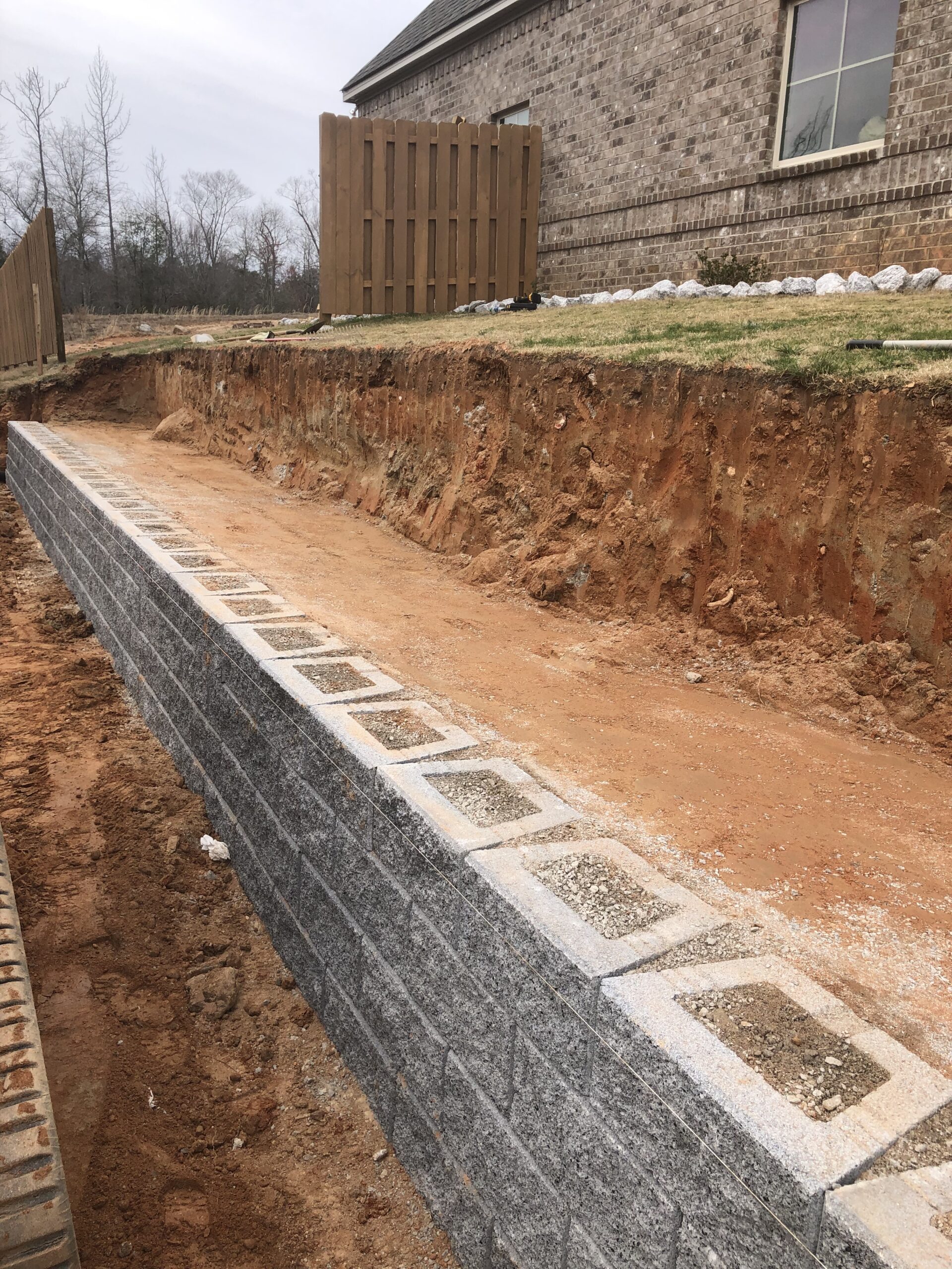 retaining wall stone landscaping hardscapes & water features stonework