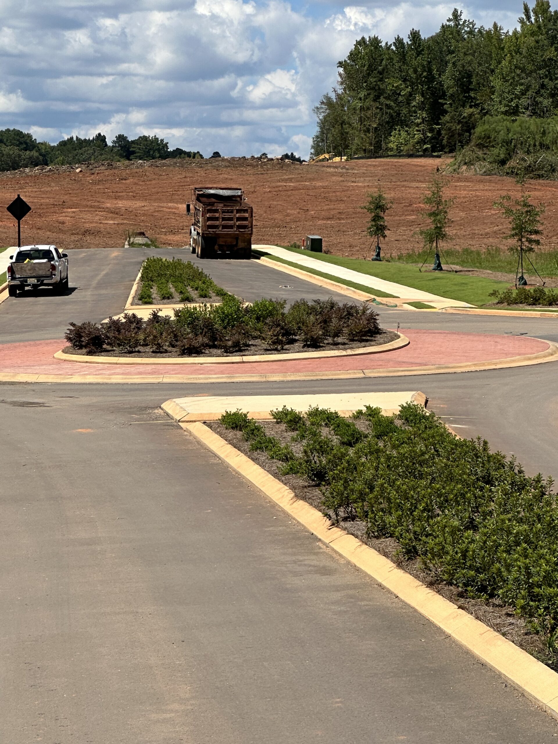 city street landscape design and installation